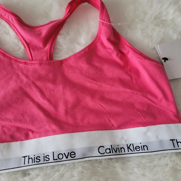 CALVIN KLEIN BRAND NEW 2-PACK THIS IS LOVE UNLINED BRALETTE SIZE XL - Picture 8 of 14
